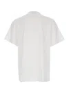 Alexander Mcqueen White Crewneck T-shirt With Logo Print On The Front In Cotton Man In White