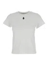 Alexander Mcqueen Monogram Crewneck T-shirt In White