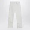 Alexander Mcqueen Alexander Mc Queen White Denim Trousers