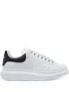 Alexander Mcqueen Oversized Leather Sneakers In White