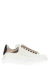 Alexander Mcqueen Low-top Leather Sneakers In White