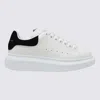 ALEXANDER MCQUEEN ALEXANDER MCQUEEN WHITE LEATHER OVERSIZE SNEAKERS