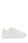 Alexander Mcqueen White Leather Sneakers In White
