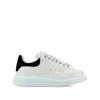 Alexander Mcqueen Black And White Low Top Sneakers With Logo Lettering On The Tongue And Contrasting Heel With Logo Le In Multi