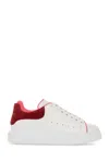 Alexander Mcqueen Leather Sneakers Heel Suede In 8709