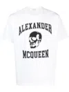 Alexander Mcqueen Alexander Mc Queen Skull T Shirt In White