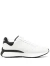 Alexander Mcqueen White Logo Sneakers In Multicolor