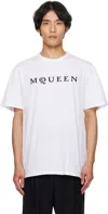 Alexander Mcqueen Logo Cotton T-shirt