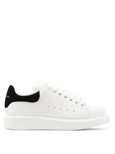 Alexander Mcqueen White Oversized Lace-up Sneakers For Women