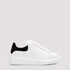 Alexander Mcqueen Oversize Sneakers In White And Beige Calf Leather In White