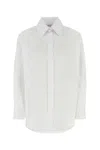Alexander Mcqueen Mcqueen Tuxedo Shirt In Opticalwhite