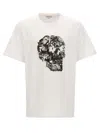 Alexander Mcqueen Mcqueen Men Printed T-shirt In White