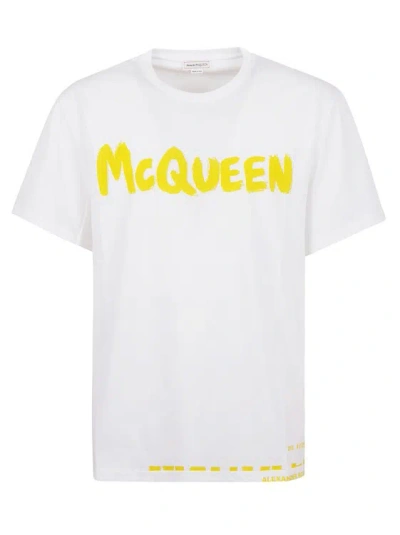 Alexander Mcqueen White Pure Cotton T-shirt