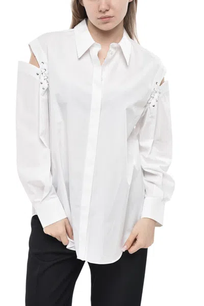 Alexander Mcqueen White Regular Solid Shirt