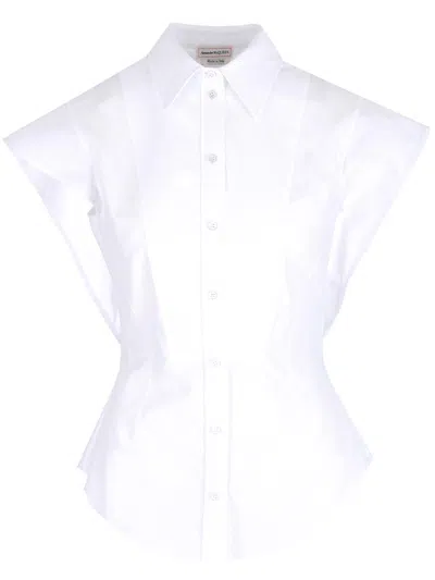 Alexander Mcqueen White Shirt