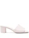Alexander Mcqueen Seal Leather Mules