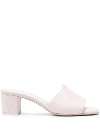 Alexander Mcqueen White Slip-on Heels