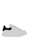 Alexander Mcqueen White Sneakers With Logo On The Tongue And Logo Lettering On The Rear In Leather W