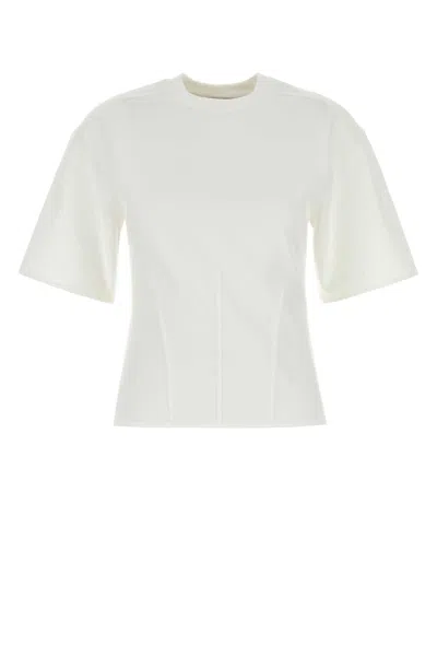 Alexander Mcqueen White Stretch Cotton T-shirt