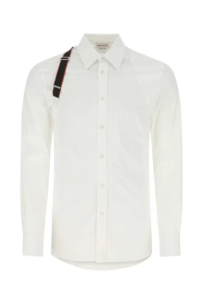 Alexander Mcqueen Signature Harness Shirt In Black