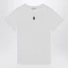 Alexander Mcqueen Monogram Crewneck T-shirt In White