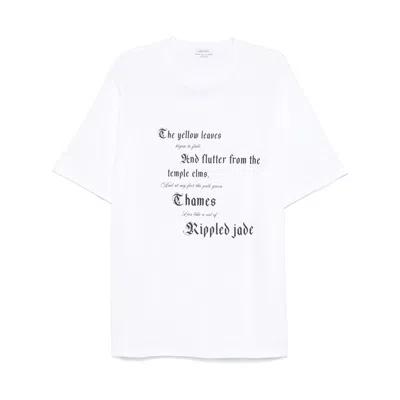 ALEXANDER MCQUEEN ALEXANDER MCQUEEN WHITE T-SHIRTS & VESTS - T-SHIRTS MEN
