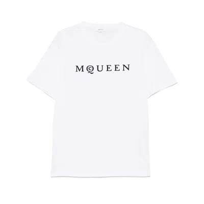 Alexander Mcqueen White T-shirts & Vests - T-shirts Men