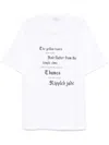 Alexander Mcqueen White Cotton T-shirt In White