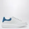Alexander Mcqueen Oversized Leather Sneakers In White