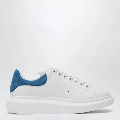 ALEXANDER MCQUEEN ALEXANDER MCQUEEN WHITE/BLUE OVERSIZE SNEAKERS