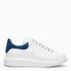 ALEXANDER MCQUEEN ALEXANDER MCQUEEN WHITE/BLUE OVERSIZE SNEAKERS