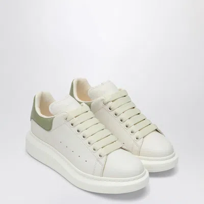Alexander Mcqueen White/green Oversized Sneakers