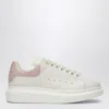 Alexander Mcqueen Women's And Pink Oversized Sneakers In White