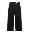 Alexander Mcqueen Skull Detailed Straight-leg Jeans In Black