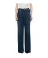 Alexander Mcqueen Wide-leg Jeans In Black