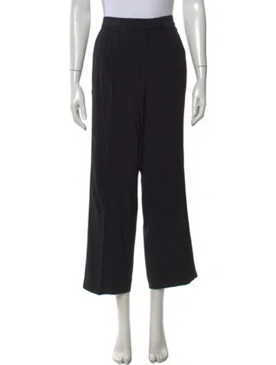 Pre-owned Alexander Mcqueen Wide Leg Pants In Blue