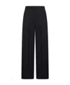 Alexander Mcqueen Wide-leg Tailored Trousers In Black