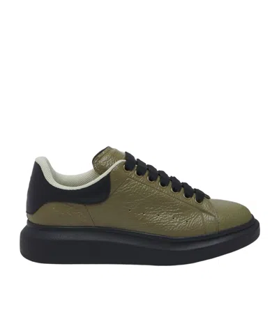 Alexander Mcqueen Wide Sneakers In Black