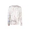 Alexander Mcqueen William Blake Dante Print Pullover Men In Gray