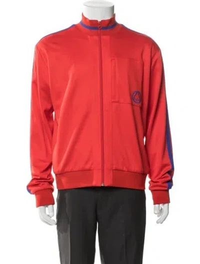 Pre-owned Alexander Mcqueen Windbreaker In Red