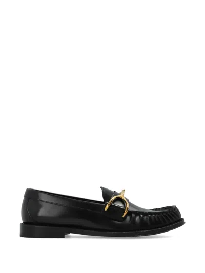 Alexander Mcqueen Wishbone Loafer In Black