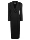 Alexander Mcqueen Wmlk Tailored Coat In Black