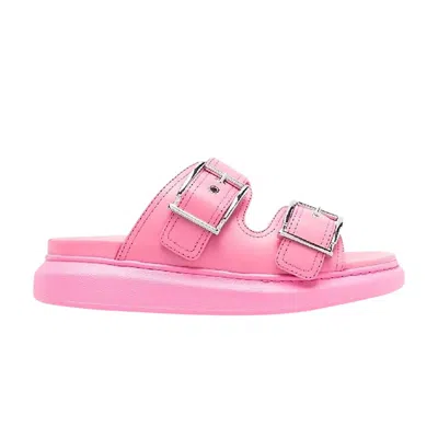 Pre-owned Alexander Mcqueen Wmns  Buckle Sandal 'sugar Pink' | Women's Size 35
