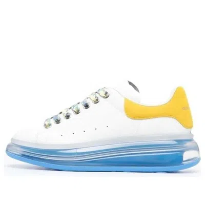 Alexander Mcqueen (wmns)  Clear Oversole Larry Sneakers 'white Blue Yellow'