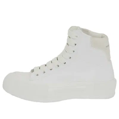 Alexander Mcqueen (wmns)  Deck High-top Sneakers 'white'