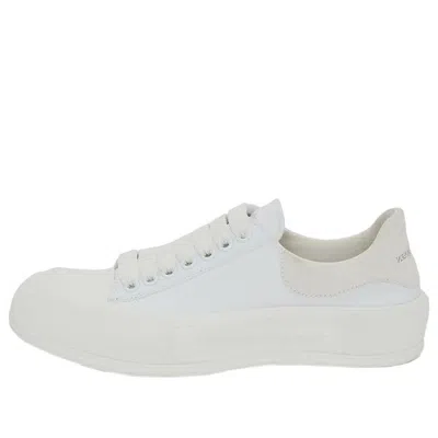 Alexander Mcqueen (wmns)  Deck Lace Up Plimsoll 'white'