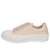 Alexander Mcqueen Deck Lace-up Sneakers In Neutral
