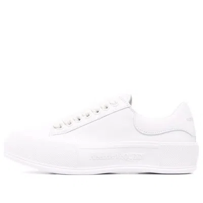 Alexander Mcqueen (wmns)  Deck Plimsoll Lace-up Sneakers 'white'