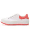 Alexander Mcqueen (wmns)  Deck Skate Plimsoll Lace Up 'white Coral'
