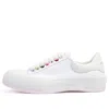Alexander Mcqueen (wmns)  Deck Skate Plimsoll Lace Up 'white Multiclor'